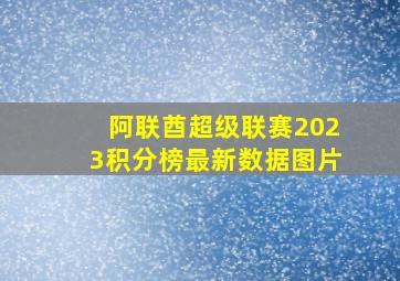 阿联酋超级联赛2023积分榜最新数据图片