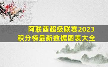 阿联酋超级联赛2023积分榜最新数据图表大全