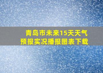 青岛市未来15天天气预报实况播报图表下载