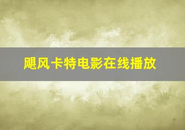 飓风卡特电影在线播放