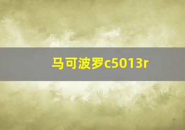 马可波罗c5013r