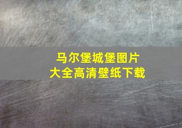 马尔堡城堡图片大全高清壁纸下载