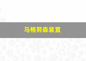 马格努森装置