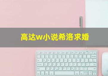 高达w小说希洛求婚