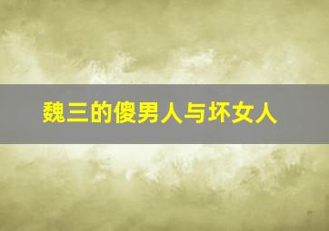 魏三的傻男人与坏女人