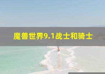 魔兽世界9.1战士和骑士