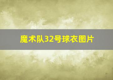 魔术队32号球衣图片