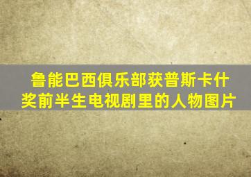 鲁能巴西俱乐部获普斯卡什奖前半生电视剧里的人物图片