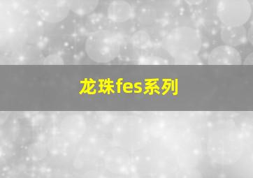 龙珠fes系列