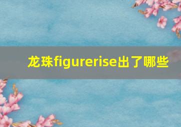 龙珠figurerise出了哪些