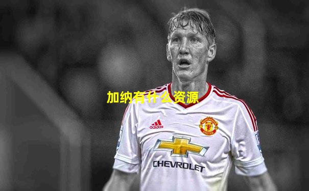 加纳有什么资源