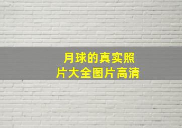 月球的真实照片大全图片高清